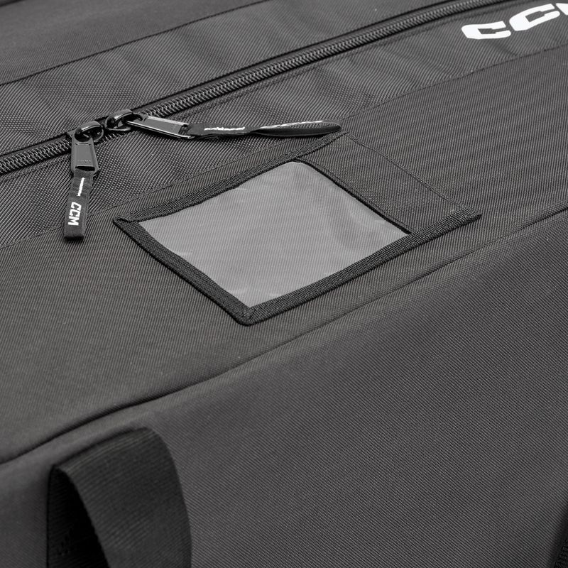 Borsa da viaggio per hockey CCM 510 37" 175 l black/white 5