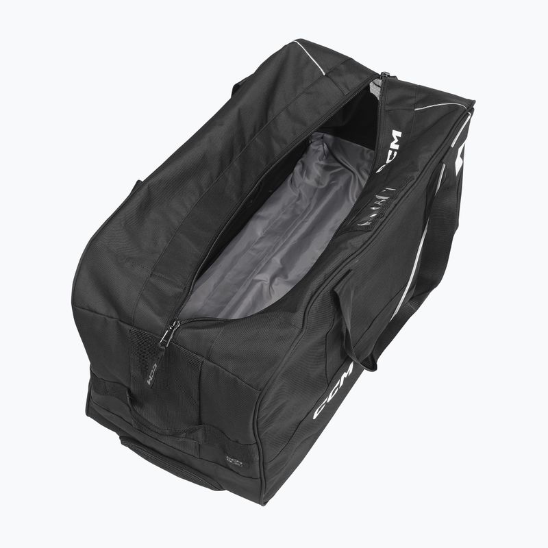 Borsa da viaggio CCM 520 Wheeled Player Bag 37' 175 l black/white 3