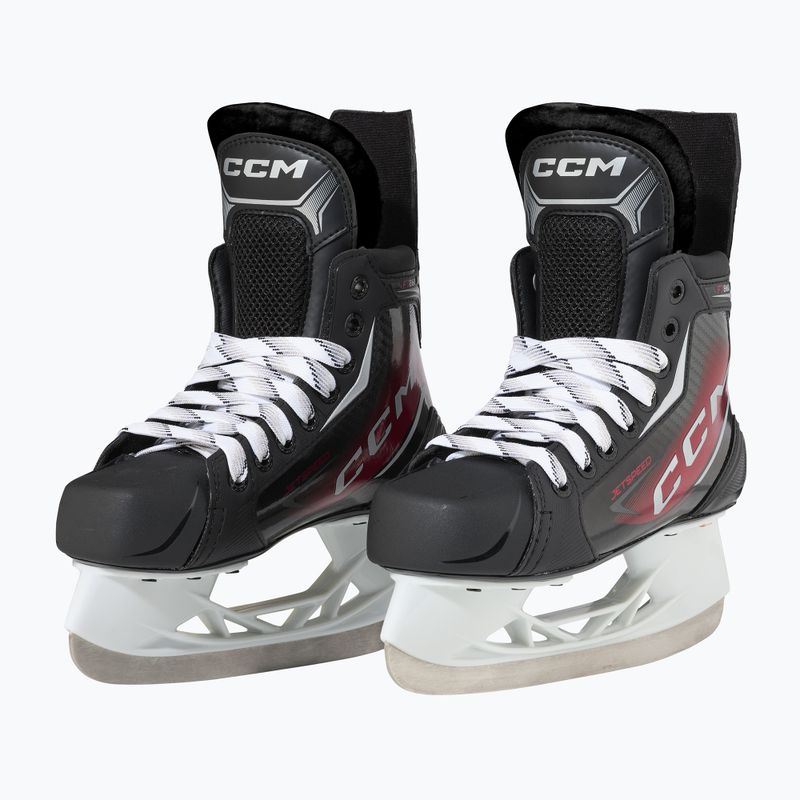 Pattini da hockey per bambini CCM JetSpeed FT860 JR Regular Player Skates black 2