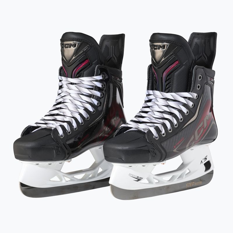 Pattini da hockey su ghiaccio da uomo CCM JetSpeed FT8 Pro SR TAPERED black 2