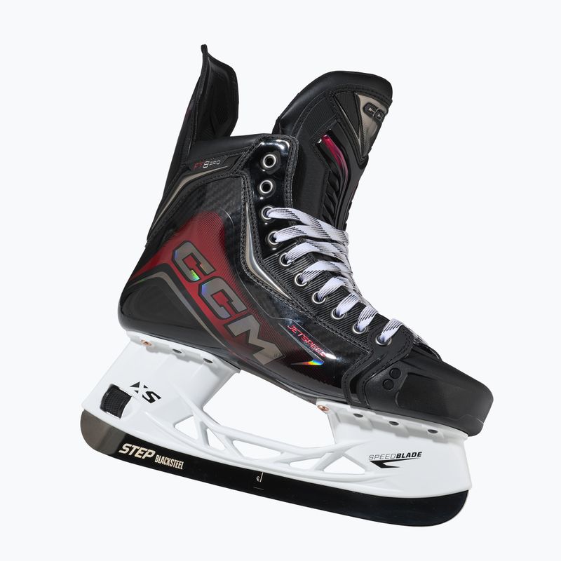 Pattini da hockey su ghiaccio da uomo CCM JetSpeed FT8 Pro SR TAPERED black 4