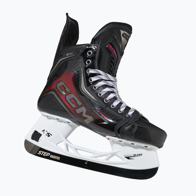 Pattini da hockey su ghiaccio uomo CCM JetSpeed FT8 Pro SR REGULAR black 4