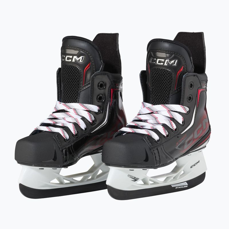 Pattini da hockey junior CCM JetSpeed FT8 Pro YT REGULAR black 2