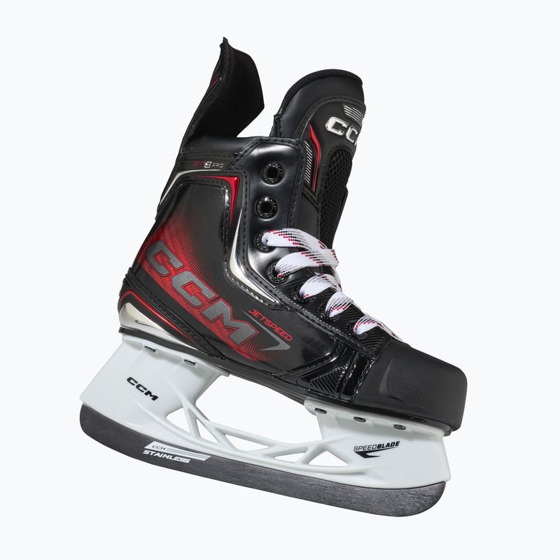 Pattini da hockey junior CCM JetSpeed FT8 Pro YT REGULAR black 4