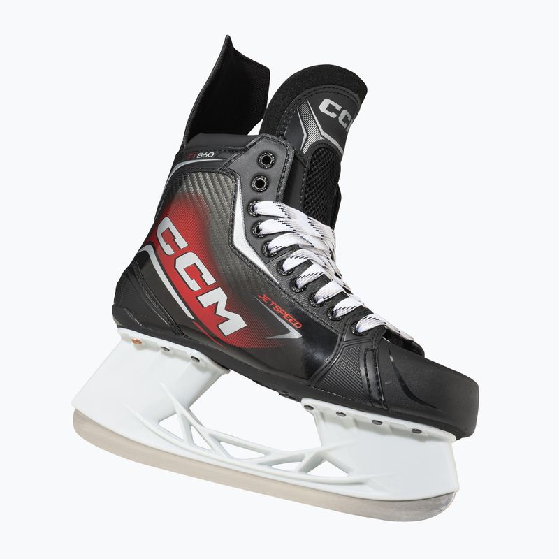 Pattini da hockey CCM JetSpeed FT860 IN Regular Player Skates black 4