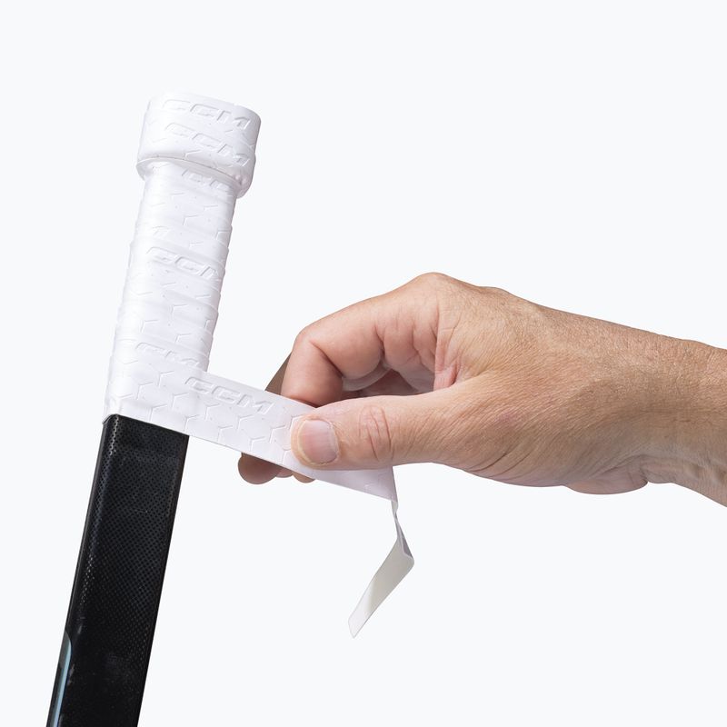 Nastro per bastone da hockey CCM Stick Grip white 3