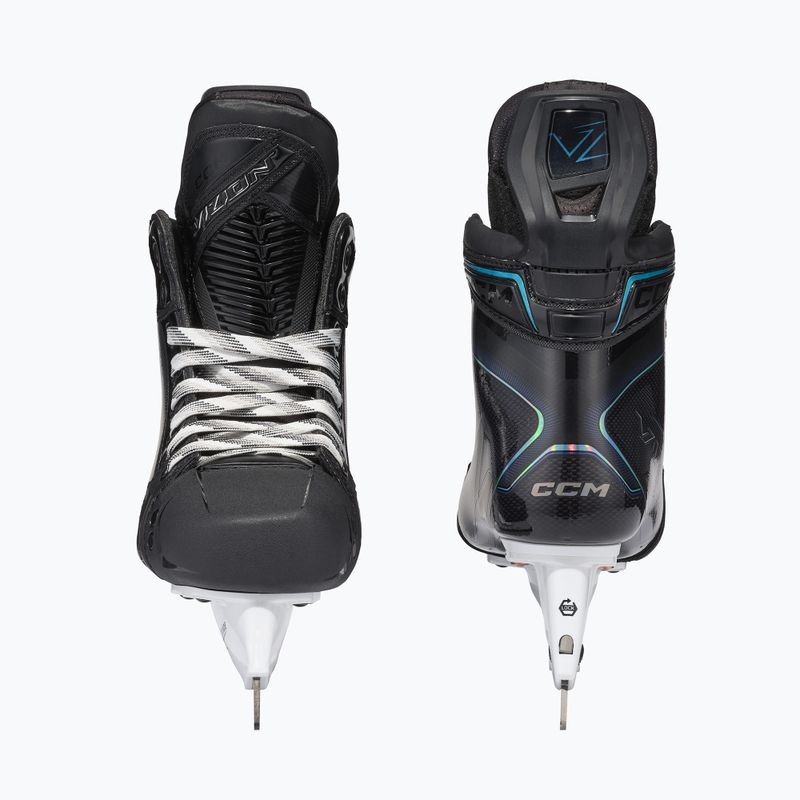 Pattini da hockey per bambini CCM Vision JR REG black 3