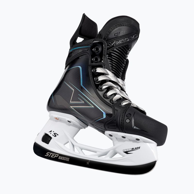 Pattini da hockey per bambini CCM Vision JR REG black 4