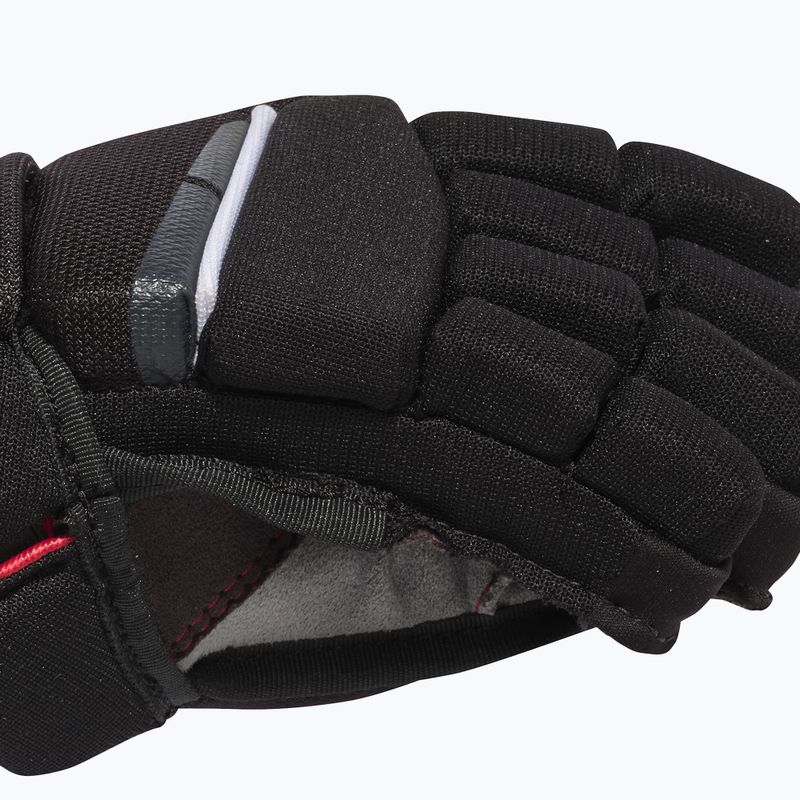Guanti da hockey per bambini CCM Next YT Gloves black/white 4