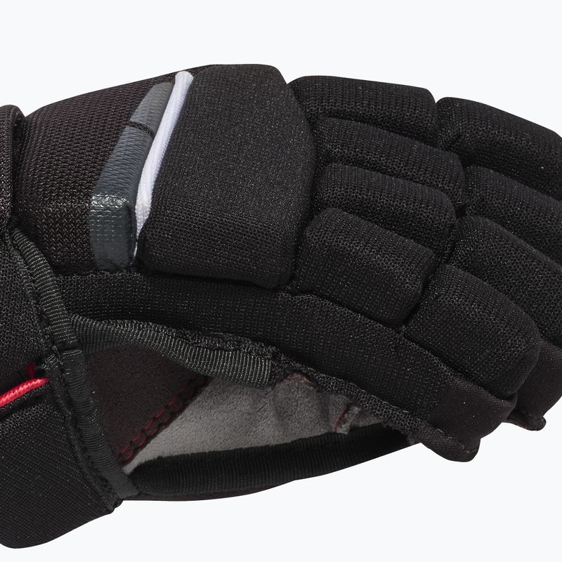 Guanti da hockey per bambini CCM Next JR Gloves black/white 4