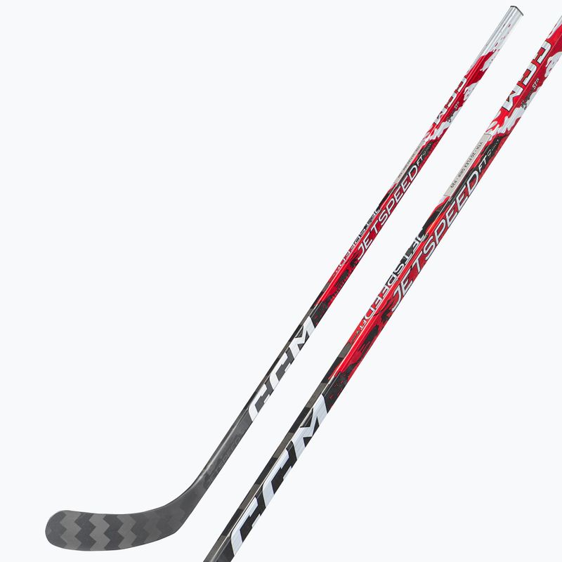 Mazza da hockey CCM JetSpeed FT9 Pro IN red 6