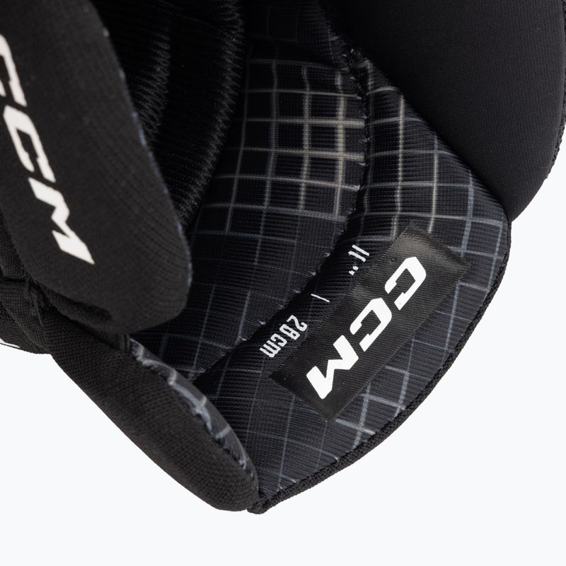 Guanti da hockey per bambini CCM Tacks XR80 JR Gloves black/white 7