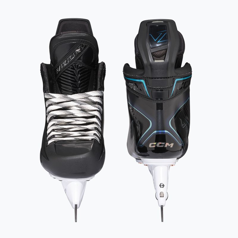 Pattini da hockey da uomo CCM Vision SR REG black 3
