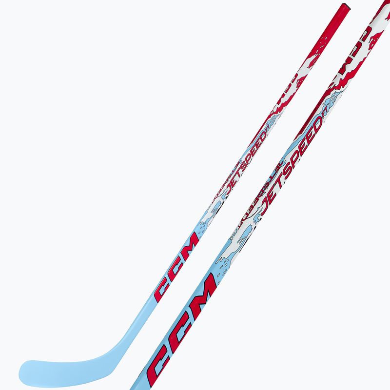 Mazza da hockey CCM JetSpeed Youth black/red 6