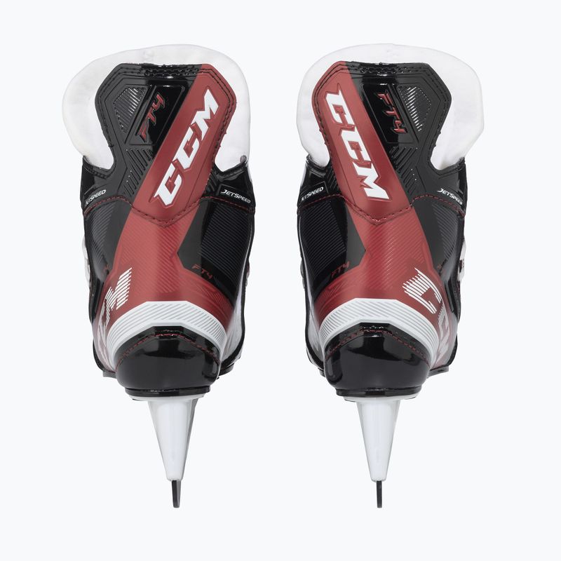 Pattini da hockey per bambini CCM JetSpeed FT JR Regular black 4