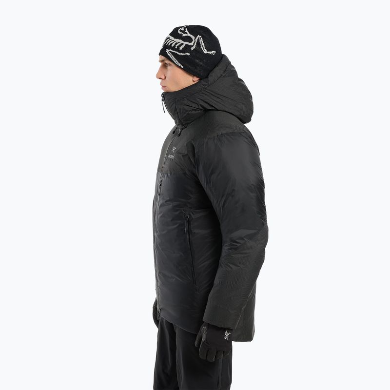 Piumino Arcteryx Alpha Parka da uomo nero 2