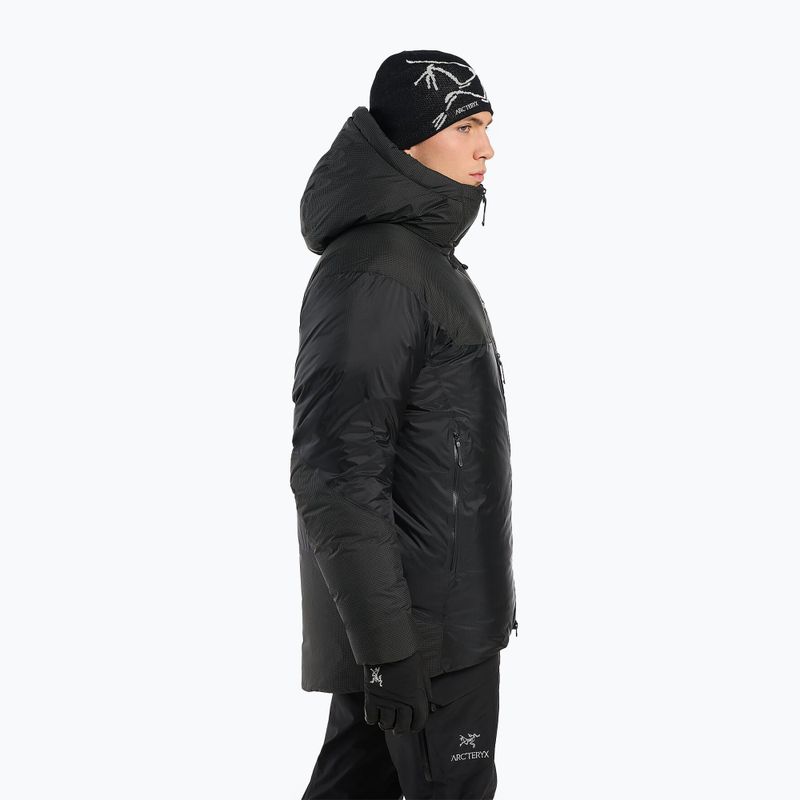 Piumino Arc'Teryx Alpha Parka da uomo nero 4