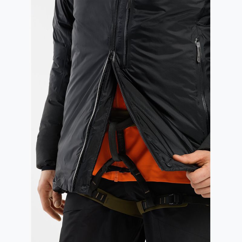 Piumino Arc'Teryx Alpha Parka da uomo nero 7