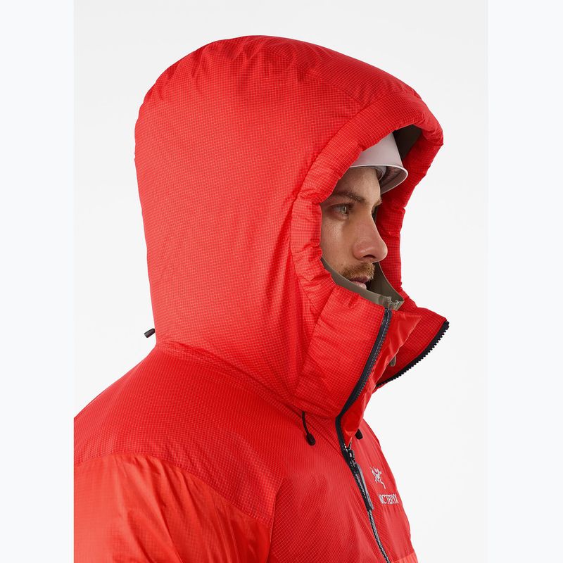 Piumino Arcteryx Alpha Parka dynasty da uomo 4