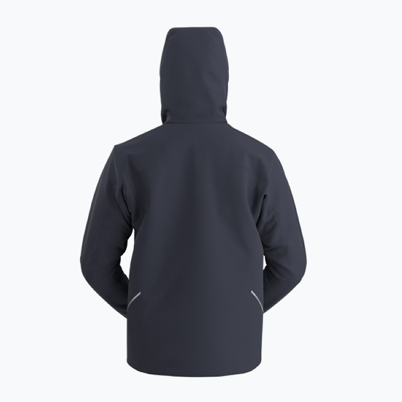 Giacca softshell Arc'teryx Solano Hoody da uomo, zaffiro nero 4