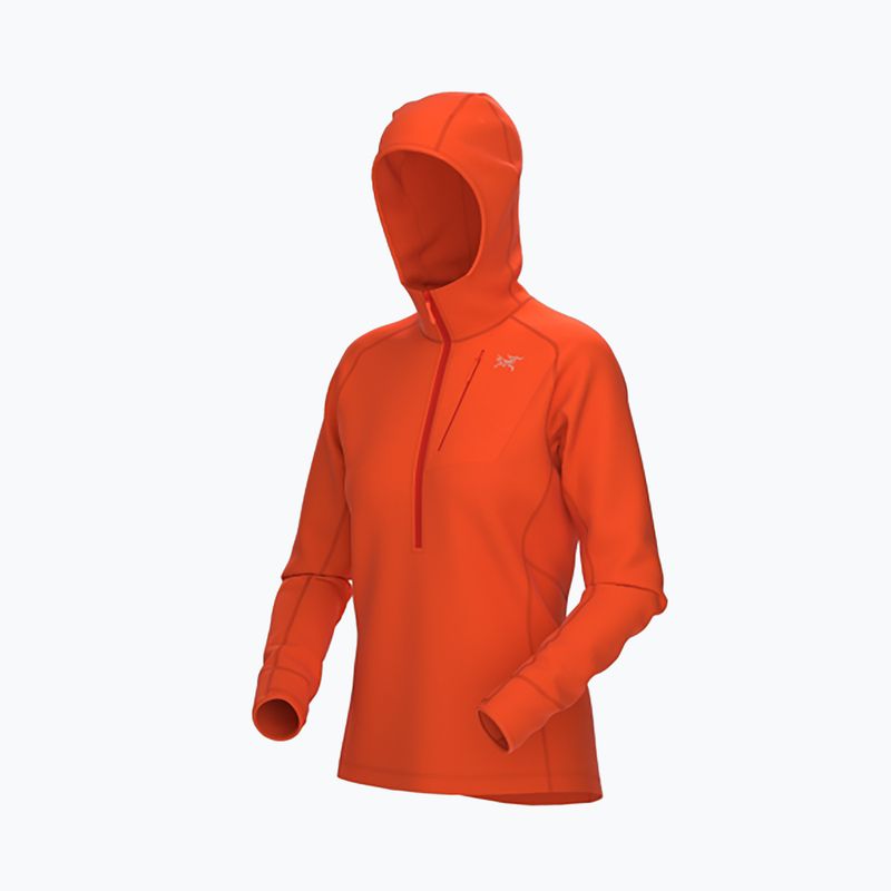 Felpa trekking Arc'teryx da donna Delta Half Zip Hoody phenom 10