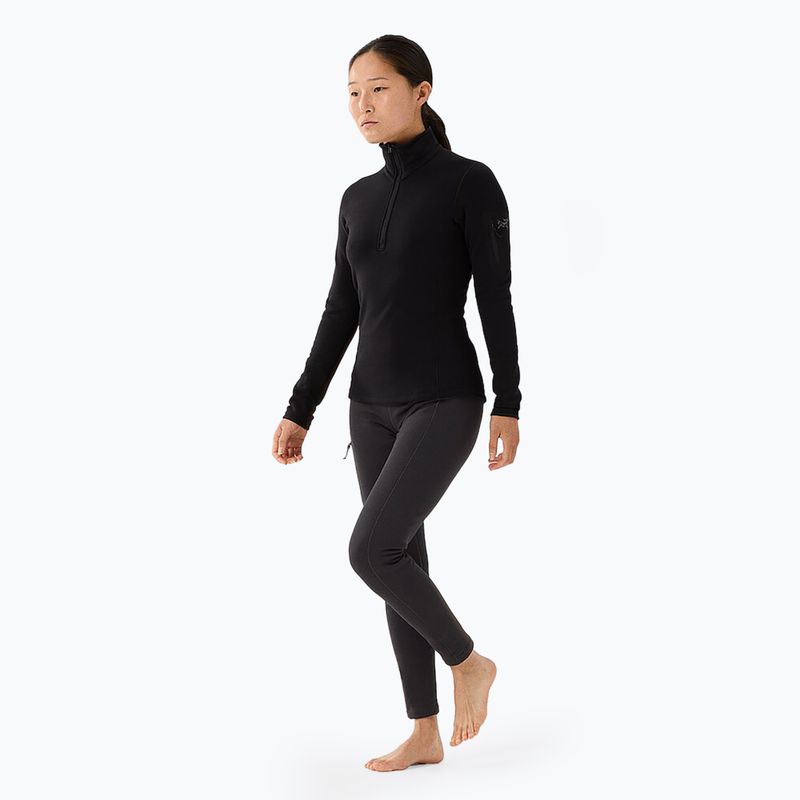 Pantaloni termici Arcteryx Rho Heavyweight da uomo, nero 2