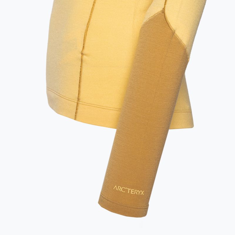 Maglia termica da donna Arcteryx Rho Wool Crew sunstone/retreat 3