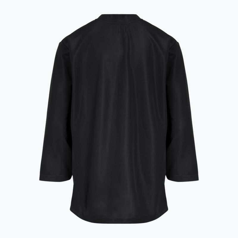 Maglia da hockey a manica lunga per bambini Bauer Flex Practice Jersey Jr black 2