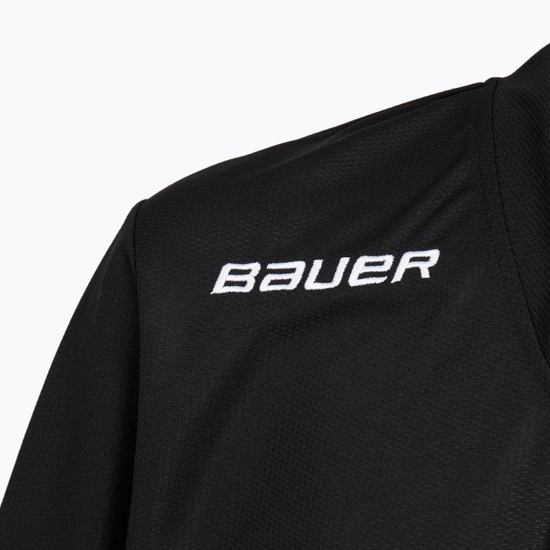 Maglia da hockey a manica lunga per bambini Bauer Flex Practice Jersey Jr black 3