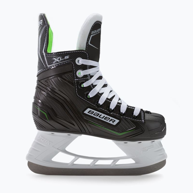 Pattini da hockey Bauer X-LS Jr per bambini, nero 2