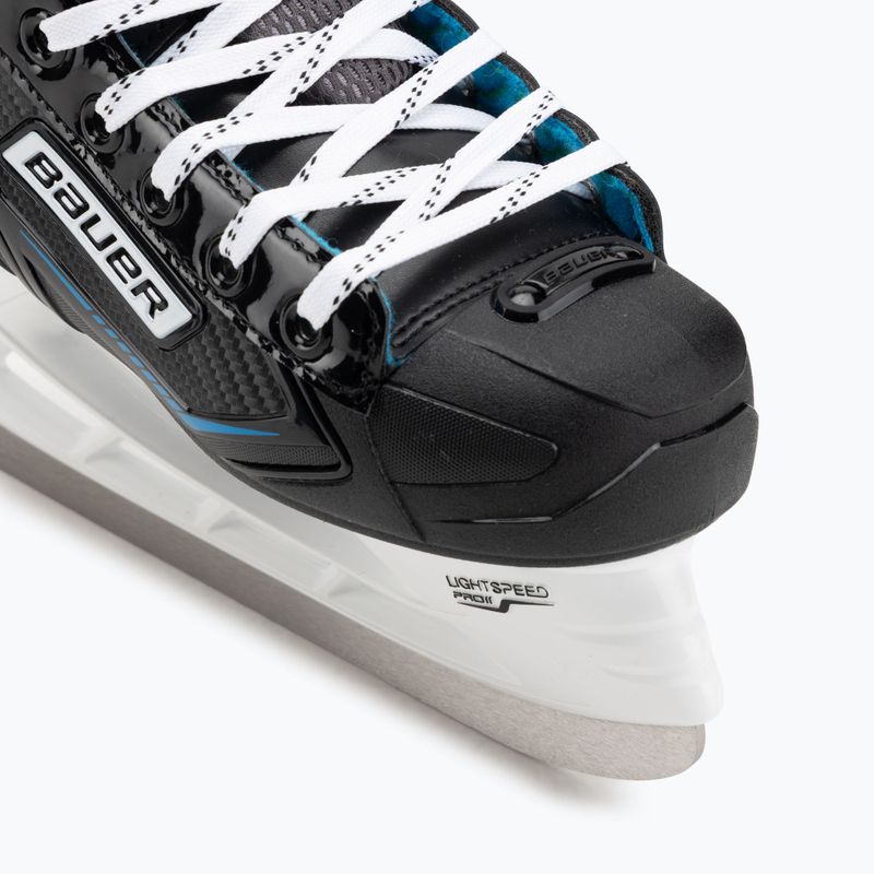Pattini da hockey junior Bauer X-LP Jr black 7