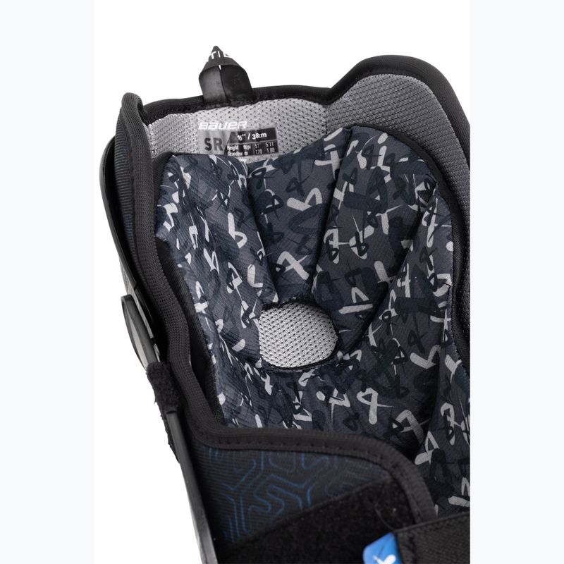 Parastinchi da hockey Bauer X Shin Guard Sr nero 4