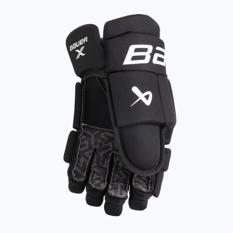 Guanti da hockey Bauer X Sr nero 2