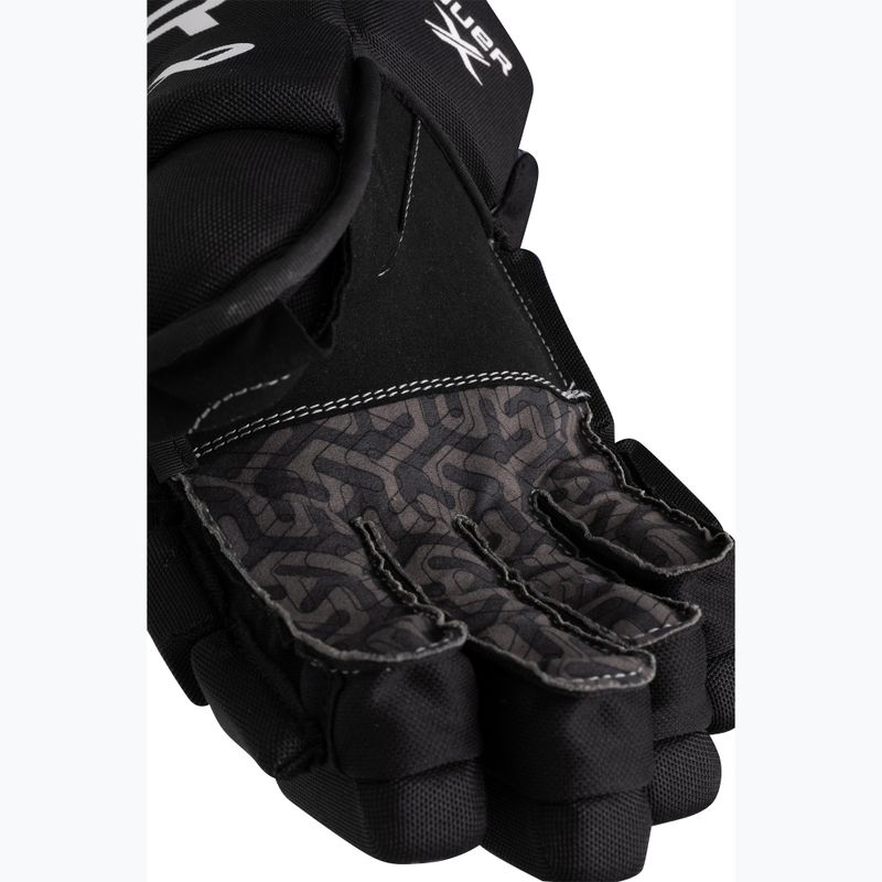 Guanti da hockey Bauer X Sr nero 4