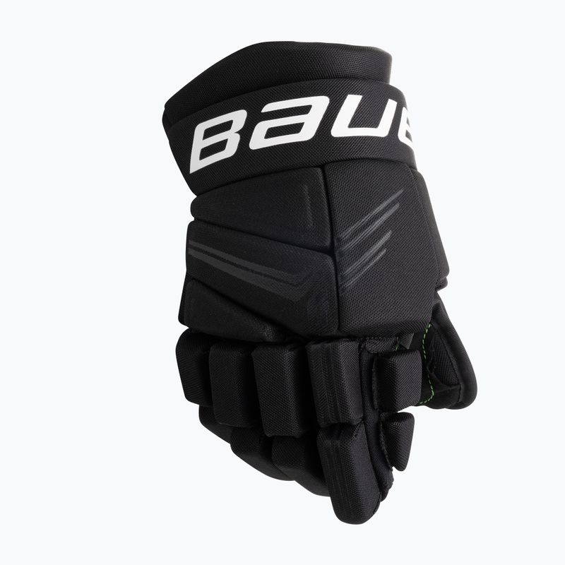 Guanti da hockey Bauer X Jr per bambini, nero