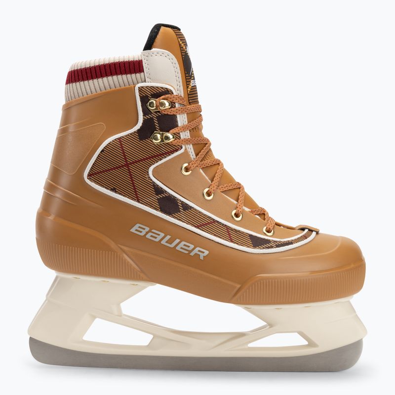 Bauer Chamonix Sr pattini marroni 2