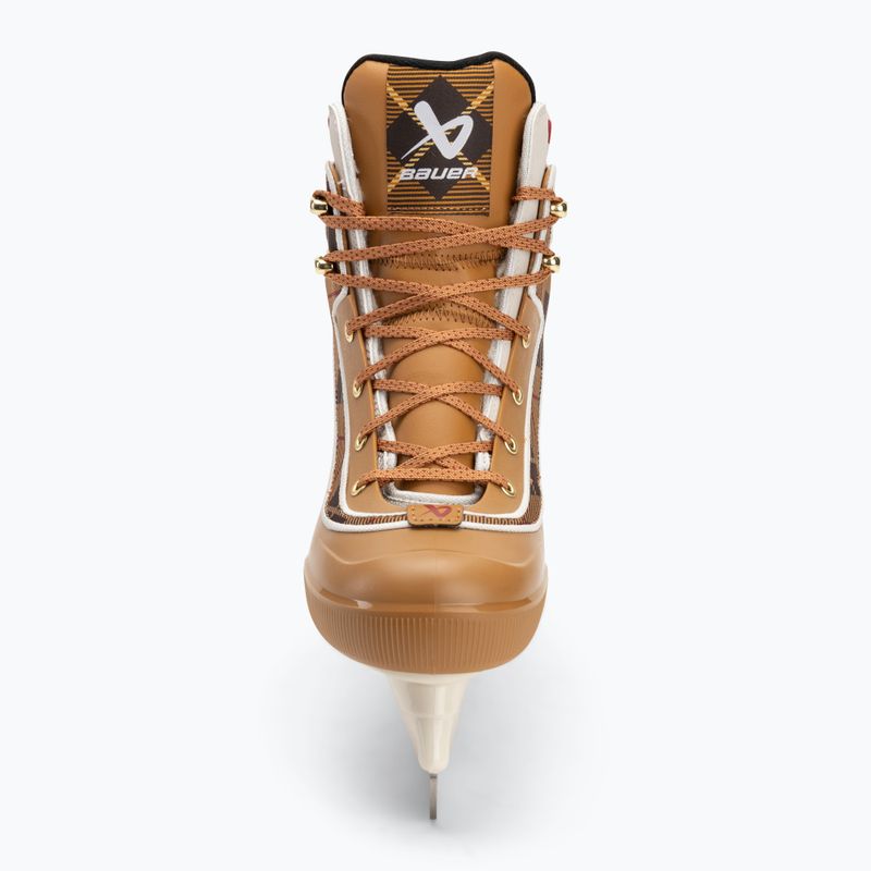 Bauer Chamonix Sr pattini marroni 4