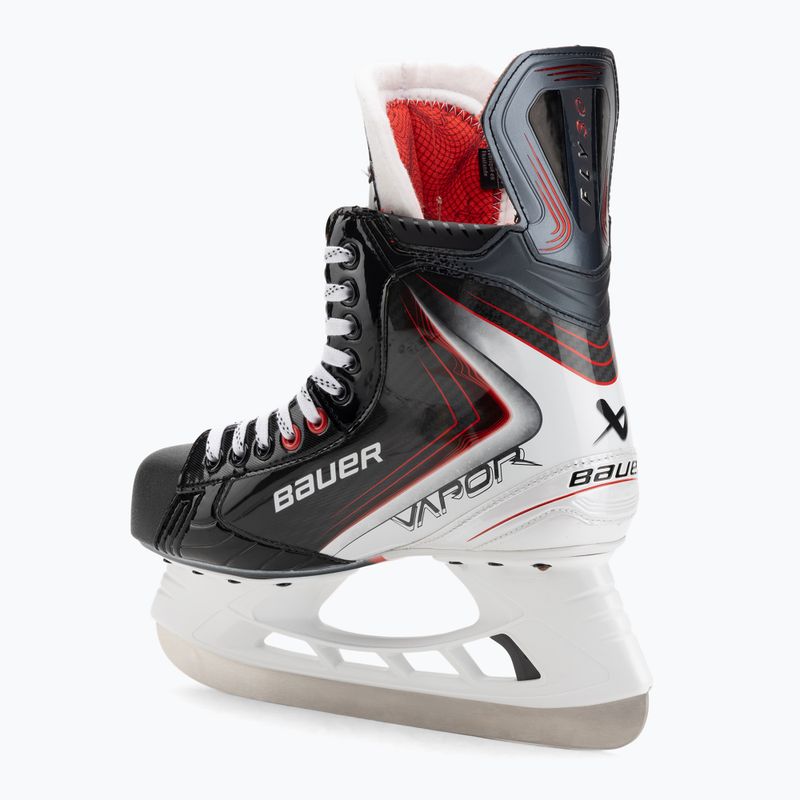 Pattini da hockey su ghiaccio da uomo Bauer Vapor Fly30 Sr black/red 3