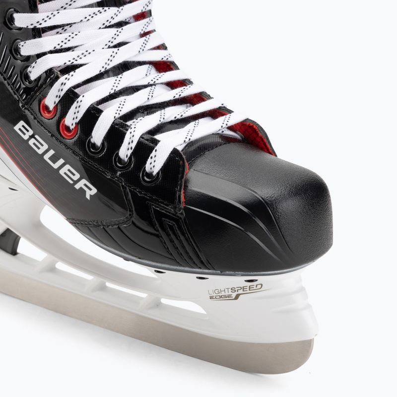 Pattini da hockey su ghiaccio da uomo Bauer Vapor Fly30 Sr black/red 6