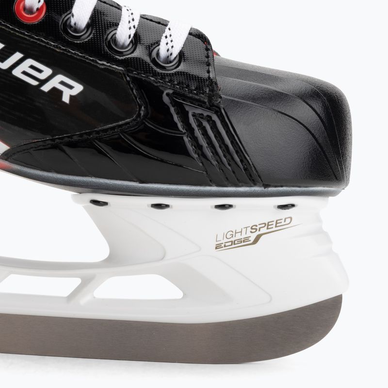 Pattini da hockey su ghiaccio da uomo Bauer Vapor Fly30 Sr black/red 7