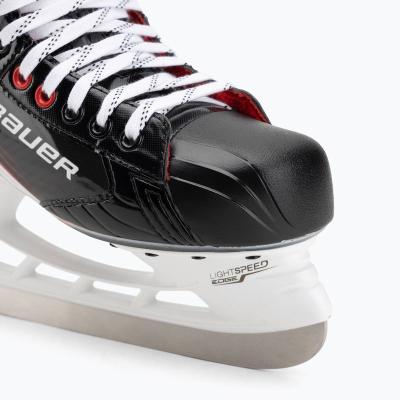 Pattini da hockey su ghiaccio uomo Bauer Vapor Fly30 Sr black/red 6