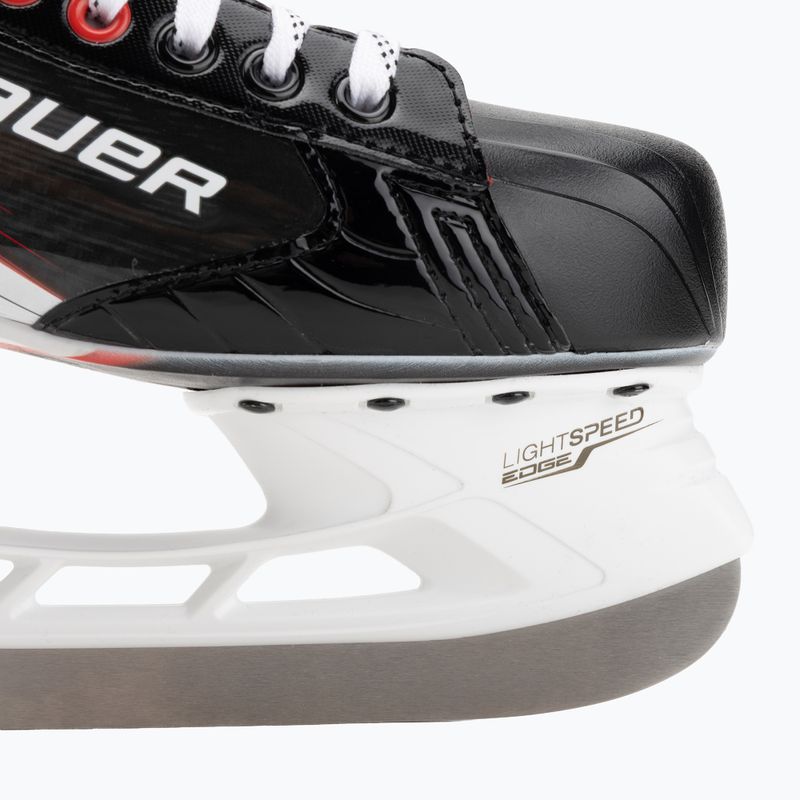 Pattini da hockey su ghiaccio uomo Bauer Vapor Fly30 Sr black/red 7