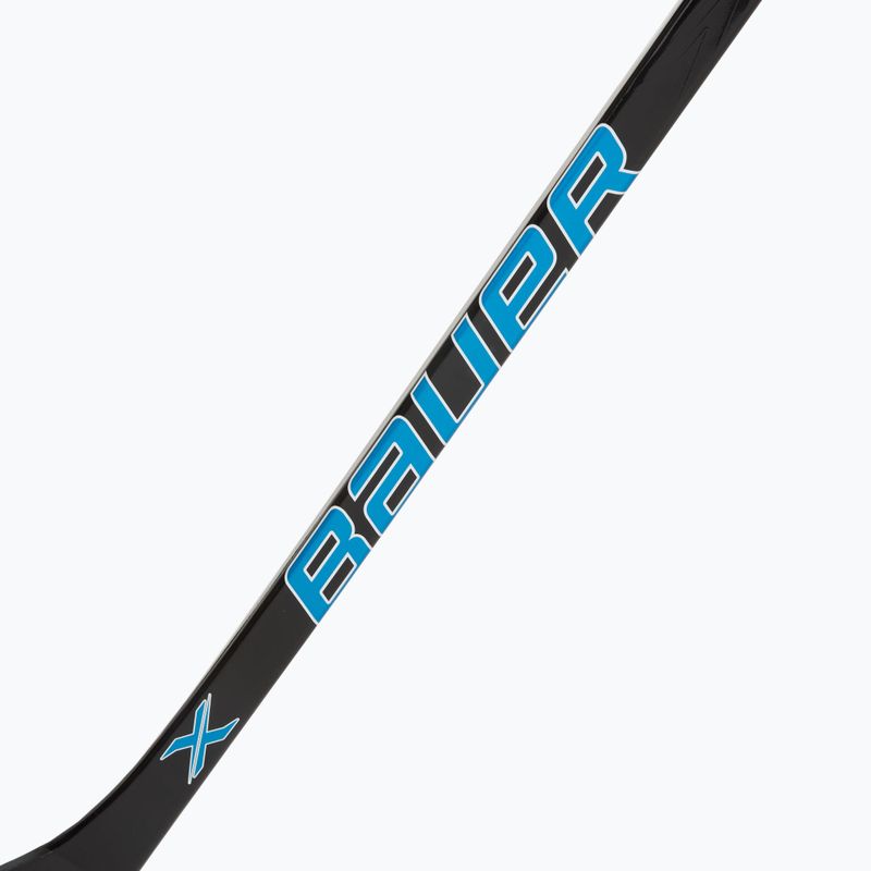Stecca da hockey Bauer X Series Grip Sr F80 L black/blue/green 2