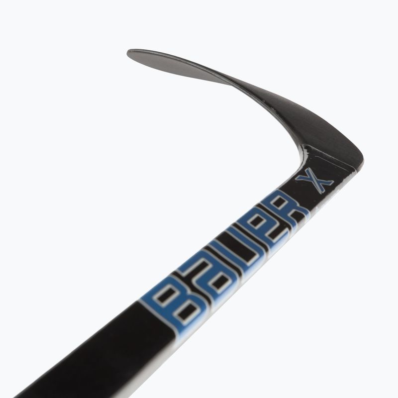 Stecca da hockey Bauer X Series Grip Int F60 R black/blue/green 4