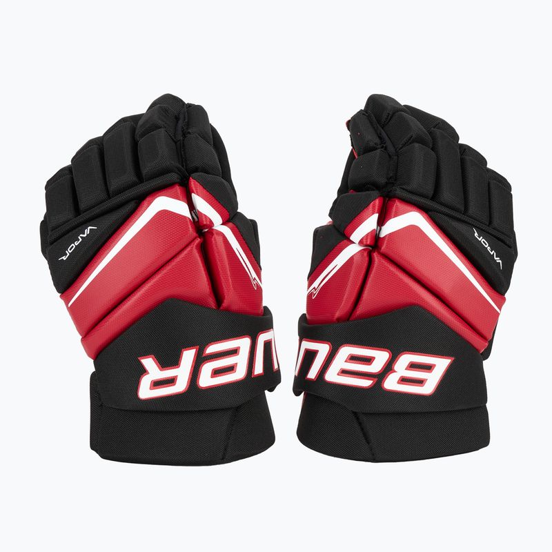Guanti da hockey Bauer Vapor Fly40 Sr black/red 2
