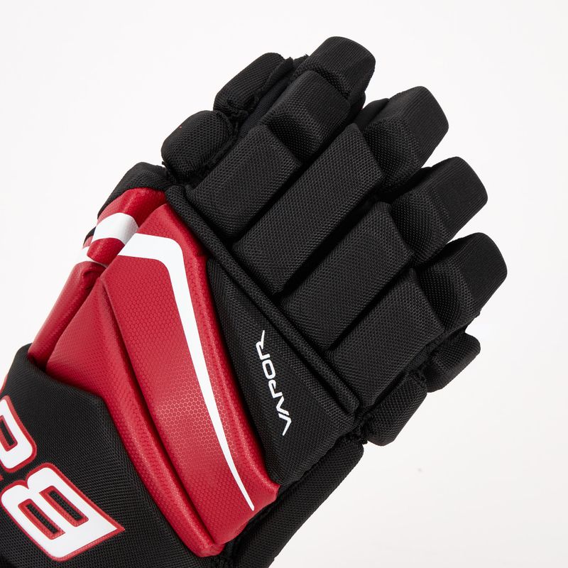 Guanti da hockey Bauer Vapor Fly40 Sr black/red 5
