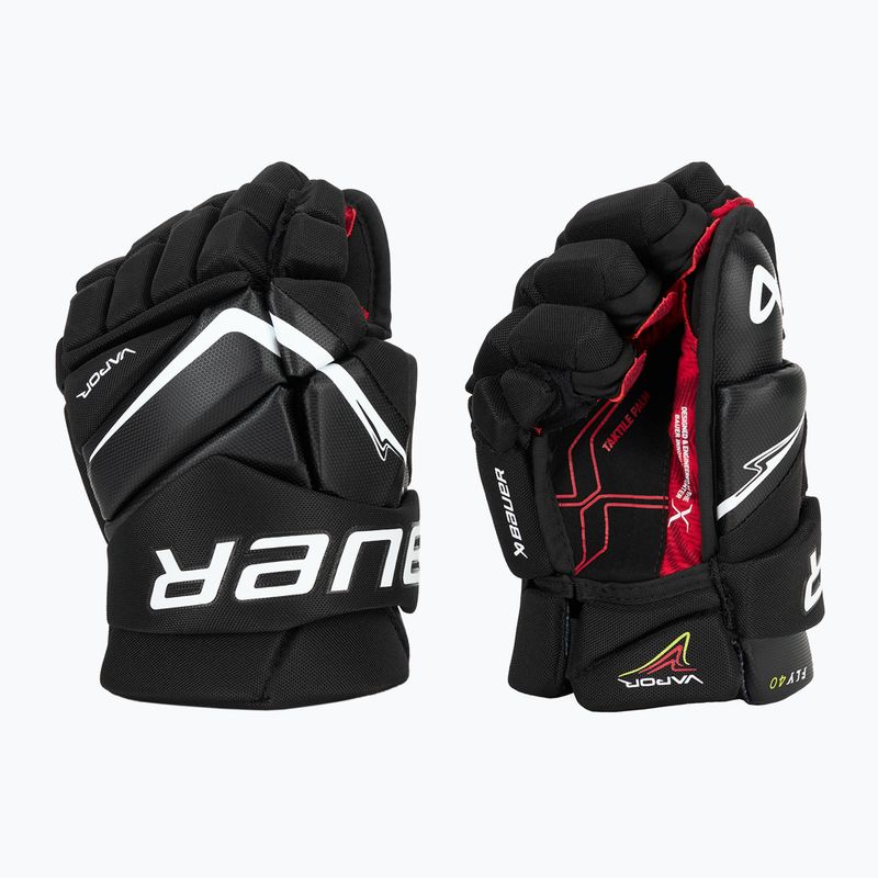 Guanti da hockey Bauer Vapor Fly40 Int black/white