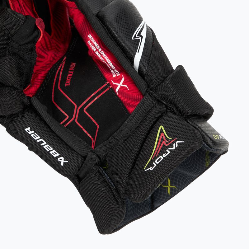 Guanti da hockey Bauer Vapor Fly40 Int black/white 6