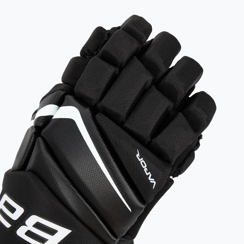 Guanti da hockey junior Bauer Vapor Fly40 Jr black/white 5