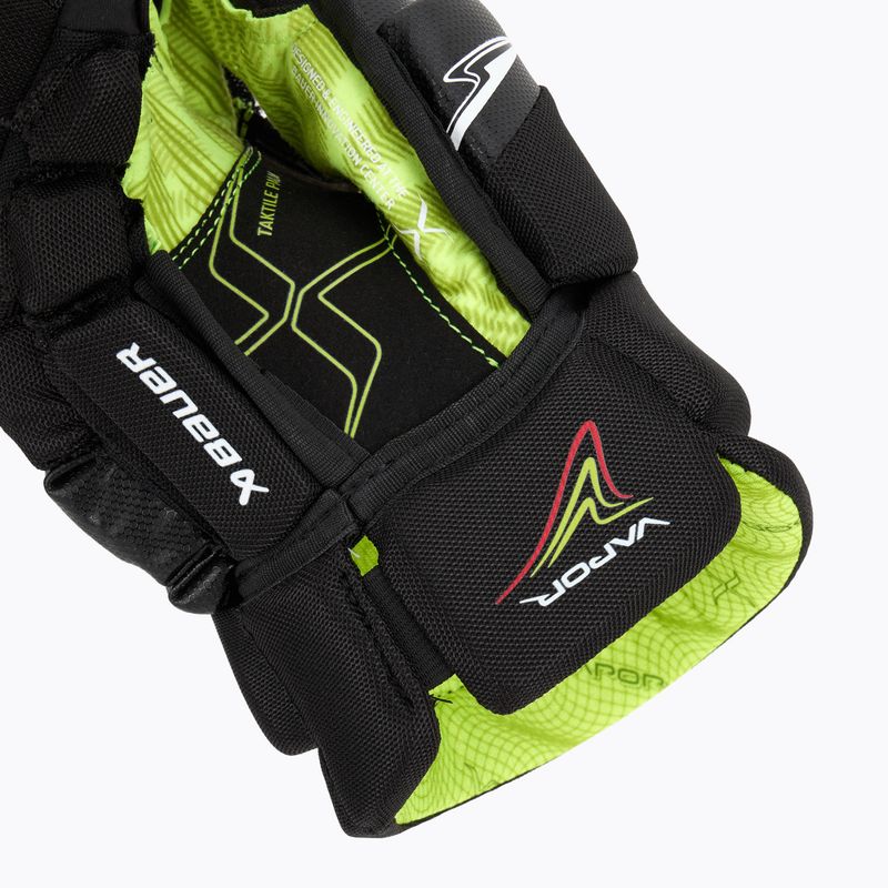 Guanti da hockey junior Bauer Vapor Fly40 Jr black/white 6